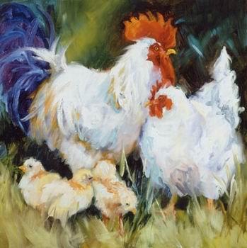 unknow artist Cocks 094 oil painting picture